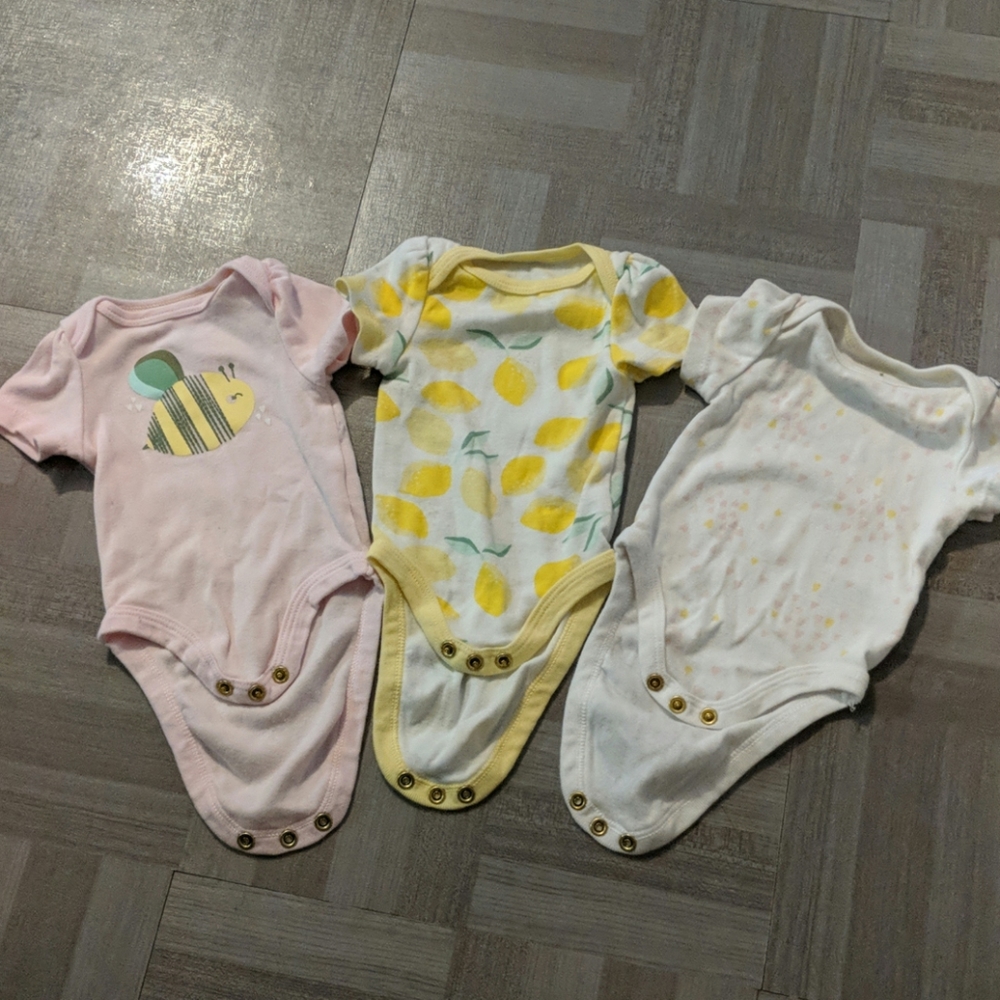 Cloud Island NB baby Onsies